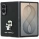 Etui Karl Lagerfeld Saffiano Karl&Choupette Pin na Samsung Galaxy Z Fold 8 - czarne