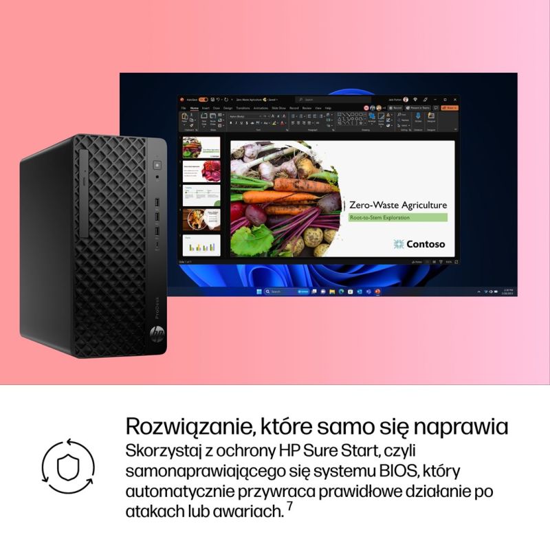 11. HP ProDesk 4 Tower G1i Desktop AI PC Ultra 5 225 16GB DDR5 SSD512 Arc 130T W11Pro 3Y OnSite