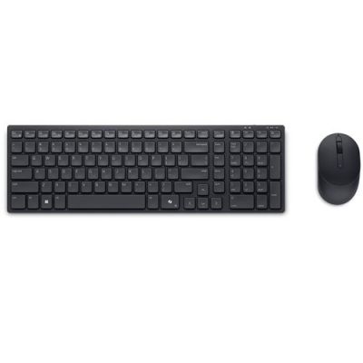2. DELL Kompaktowa cicha klawiatura i mysz Pro — KM555 - niemiecka (QWERTZ)