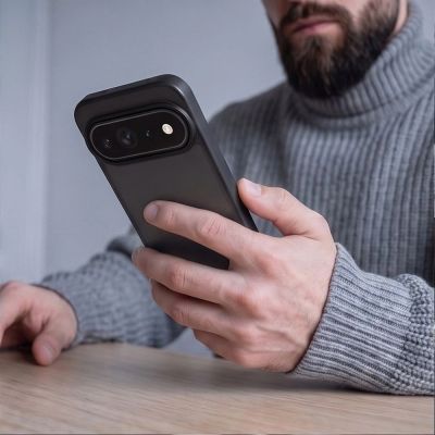 6. Etui Tech-Protect Magmat na Google Pixel 9 / 9 Pro / 10 / 10 Pro / 11 / 11 Pro - czarne matowe