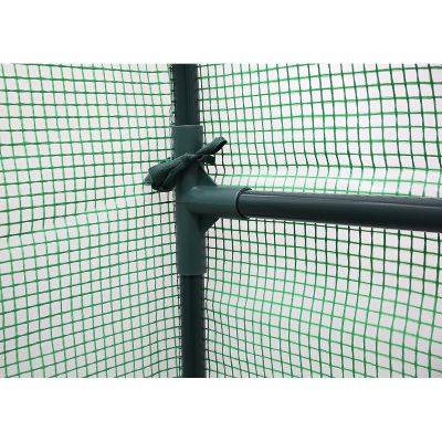 29. SZKLARNIA TUNEL OGRODOWY DWA WEJŚCIA DO POMIDORÓW I OGÓRKÓW 200x100x180CM ZIELONY