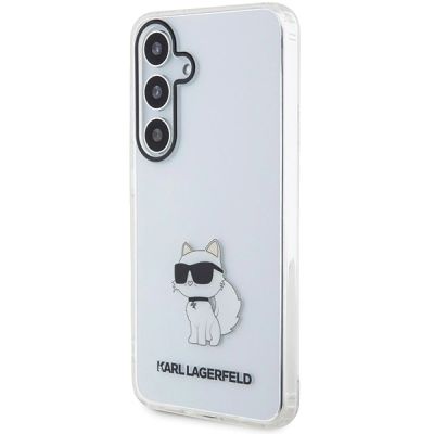 2. Etui Karl Lagerfeld IML Choupette na Samsung Galaxy S24 - przezroczyste