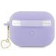 2. Etui Guess Silicone Charm Heart Collection na AirPods Pro 2 - purpurowe