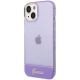 2. Etui Guess Translucent na iPhone 14 Plus - fioletowe
