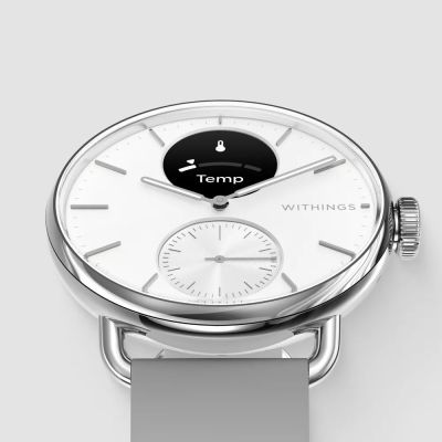 4. Zegarek Withings Scanwatch 2 38mm - Baltas