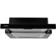 Okap teleskopowy MAAN Corona 2 G 50 cm | LED | czarne szkło