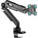 ONKRON G90-B Uchwyt biurkowy obrotowo-nachylny do monitora 13"-34" maks 10 kg, z obracaniem, czarny