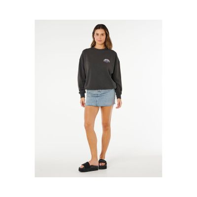 4. Bluza damska RIP CURL Bells Heritage Crew czarna