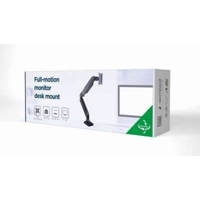13. GEMBIRD REGULOWANE BIURKOWE RAMIĘ NA MONITOR 17"-35" DO 10KG