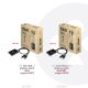 7. CLUB3D CAC-1010-A adapter kablowy 0,6 m DisplayPort DVI-D + USB Czarny
