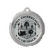 Medal metalowy z grawerowaniem na laminacie