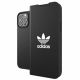 8. Etui Adidas OR Booklet Case BASIC na iPhone 13 Pro Max - czarno-białe