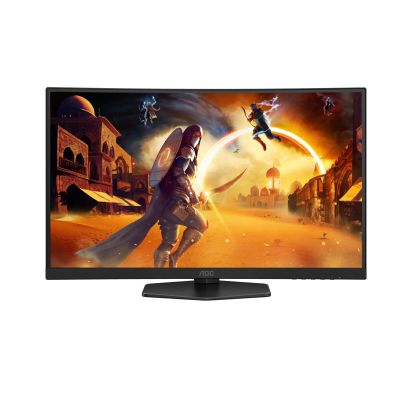 29. Monitor komputerowy AOC 27" G4 C27G4ZXU 68,6cm 1920 x 1080 px Full HD LED Czarny