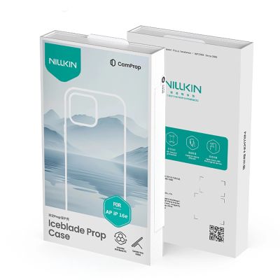 11. Etui Nillkin Iceblade Prop z podstawką na iPhone 16e / 17e - zielone