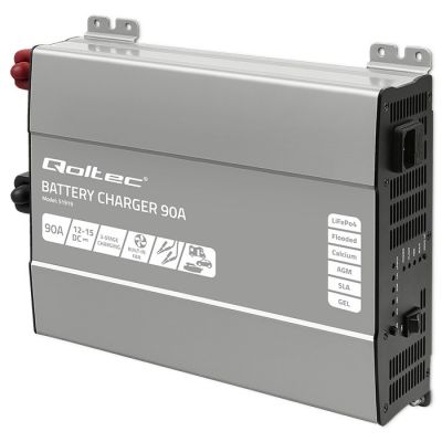 5. Ładowarka Monolith do akumulatorów LiFePO4 AGM GEL SLA 90A 12V, Szybkie ładowanie
