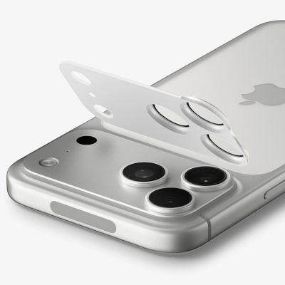 6. Szkło hartowane na aparat Spigen Optik Pro XL GLAS.TR EZ FIT na iPhone 18 Pro - srebrne
