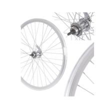 Koło 26'' tył torpedo stożek srebrne/srebrne