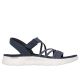 4. Skechers damskie sandały GO WALK FLEX SANDAL EMMA 141473 NVY