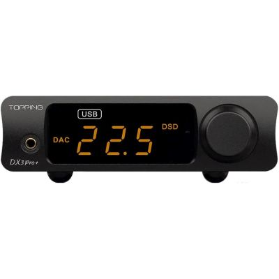 Topping DX3 Pro+ BK – DAC / wzmacniacz słuchawkowy USB