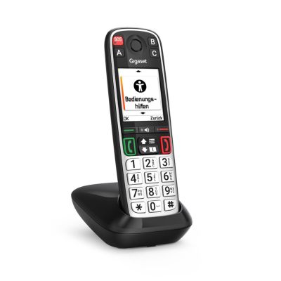 11. Gigaset EASY 500 Telefon analogowy/DECT Nazwa i identyfikacja dzwoniącego Czarny, Srebrny