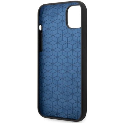 7. Etui BMW Silicone Slanted Sttripes na iPhone 14 Plus / 15 Plus - czarne