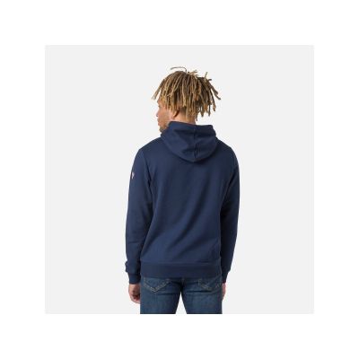 11. Bluza Rossignol LOGO SWEAT HOOD FL granatowy
