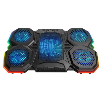 4. RAMPAGE PODSTAWKA CHŁODZĄCA POD LAPTOP AD-RC14 9-17" RGB