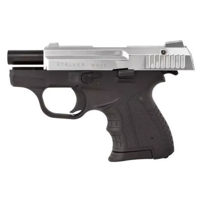 7. Pistolet hukowy alarmowo sygnałowy STALKER M906 BAS kal. .22 Long Blank (6 mm) Chrom błysk