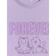 6. T-shirt regular z nadrukiem dziewczęcy 4F 4FJRAW26TTSHF4240-52S