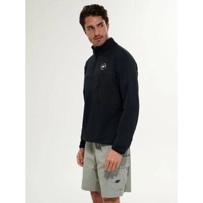 4. Bluza relaxed bez kaptura męska 4F 4FRSS26TSWSM2925-20S