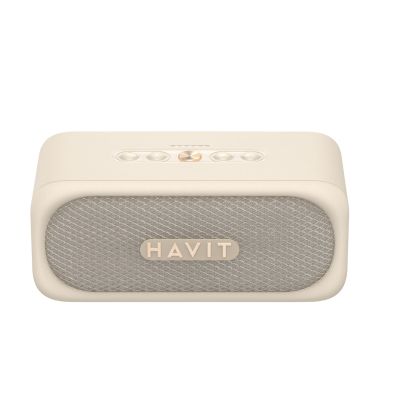 2. Głośnik bezprzewodowy bluetooth Havit SK905BT (beżowy)