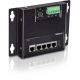 6. Przełącznik przemysłowy TRENDnet 5 Port Gigabit Unmanaged PoE+ FA Metal