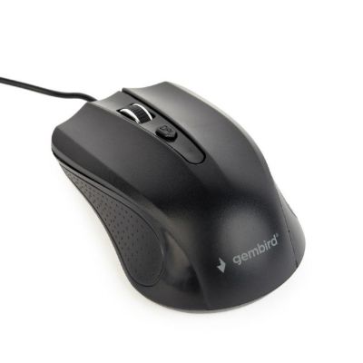 2. Mysz GEMBIRD MUS-4B-01 (optyczna; 1200 DPI; kolor czarny)