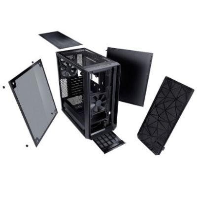 18. Fractal Design Meshify C Midi Tower Czarny