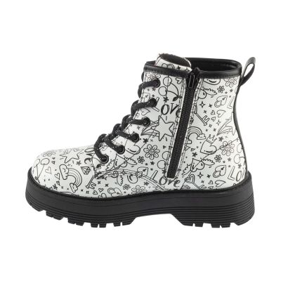 2. Skechers Gravlen Hi - Doodle Down 303408L-SLBK Szare 29