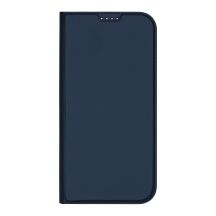 Etui Dux Ducis Skin Pro na iPhone 16 Pro Max z klapką i miejscem na kartę - niebieskie