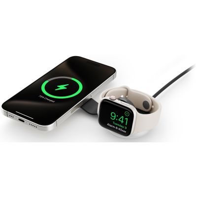 10. Twelve South ButterFly - ładowarka bezprzewodowa do dwóch urządzeń kompatybilna z MagSafe (etui, zasilacz, wtyczki US, UK, EU, AU, kabel zasilający 1m USB-C - USB-C w zestawie)