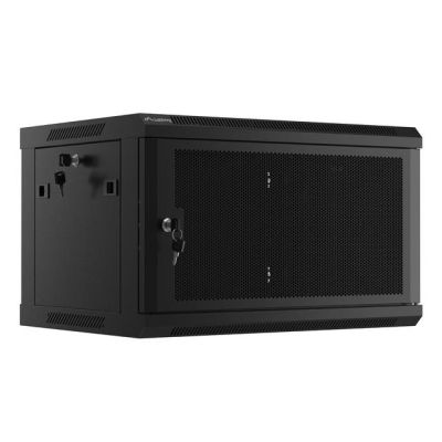 15. Lanberg WF01-6406-23B stojak 6U Szafa wisząca Czarny