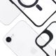 4. Etui 3mk Satin Armor MagCase na Apple iPhone 16e / SE 4 - przezroczyste
