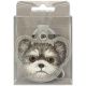 6. Etui Nimmy New Big Eyed Pet 2.0 Dog na lokalizator - szare
