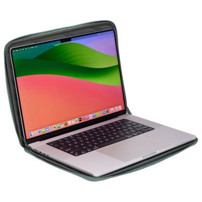 4. Etui na MacBooka Pro 16" Rękaw Zamglona zieleń 16"