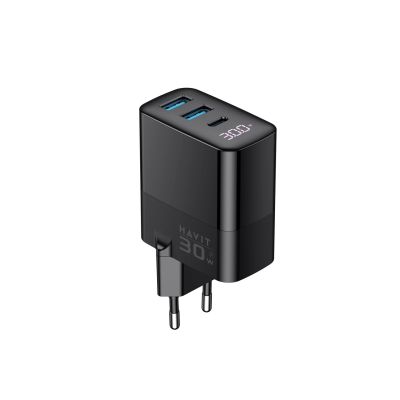 6. Ładowarka Havit USB-A1+USB-A2+USB-C UCLE001 EU