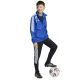 3. Kurtka dla dzieci adidas Tiro 26 League Windbreaker niebieska JY9723