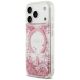 2. Etui Guess Resin Bottom Glitter MagSafe na iPhone 18 Pro / 17 Pro - różowe
