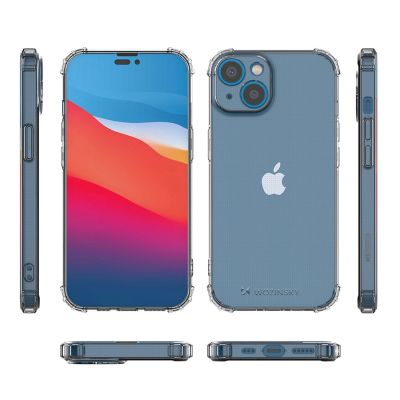 7. Wozinsky Anti Shock etui do iPhone 14 Plus pancerny pokrowiec przezroczyste