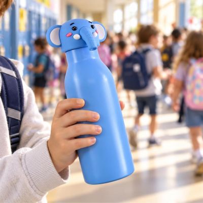 6. BUTELKA TERMICZNA 450ML SŁOŃ STAMINA