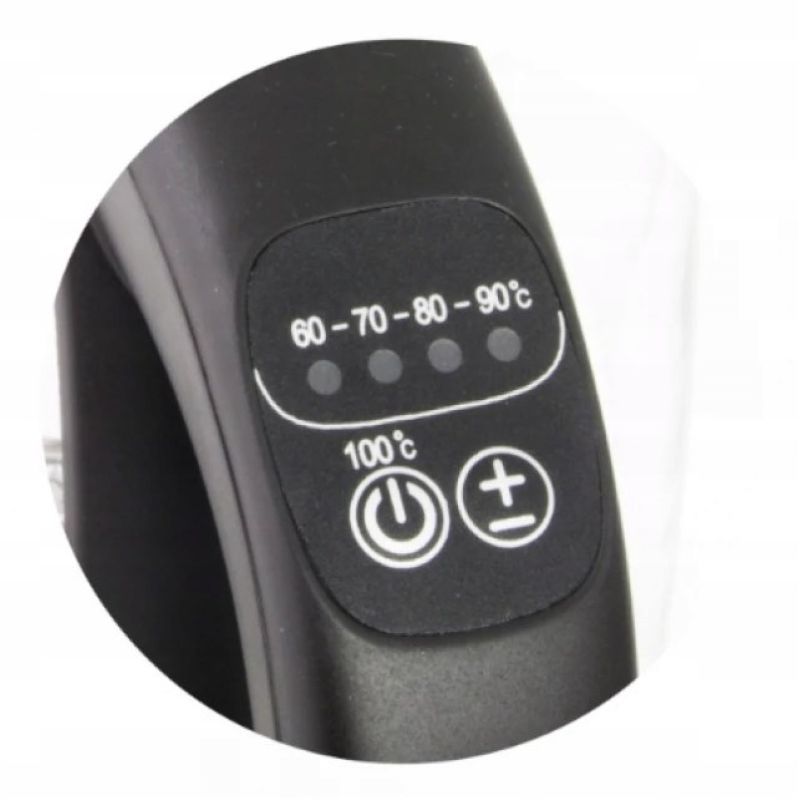 10. Czajnik elektryczny Esperanza LOIRE EKK027 (2200W 1.7l; kolor czarny)