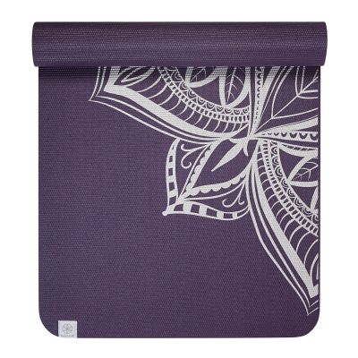 9. Mata do jogi Gaiam Aubergine Medallion 6 mm 63844