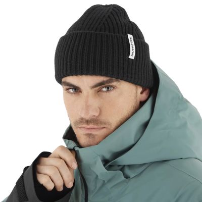 2. Salomon Snowbird U Beanie LC2303100 Czarne OSFA
