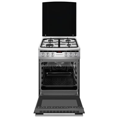 2. Kuchnia gazowo-elektryczna AMICA 57GEH3.33HZpTaDA(Xx) PIZZA | termoobieg | funkcja Pizza 300°C | EasyClean